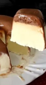 Pudim Sorvete de Leite Ninho com Ganache
