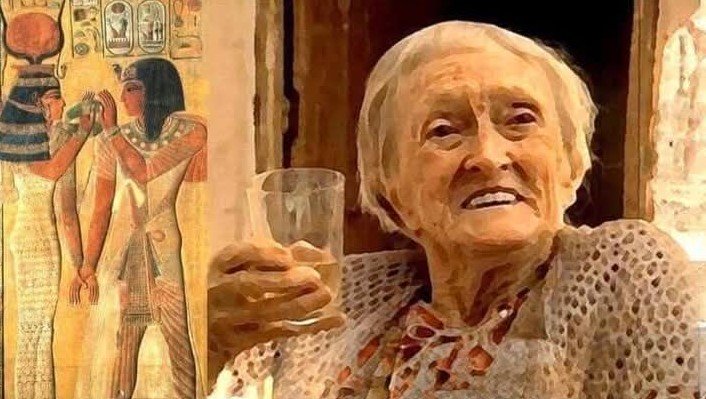 A mulher que dizia ter vivido no Antigo Egito ajudou arqueólogos a desvendar túmulos reais